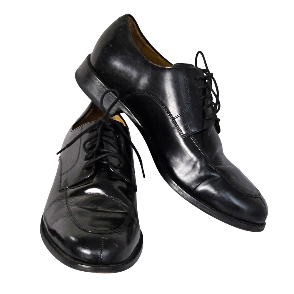 Cole Haan Dress Shoes Mens 11.5 Black Nike Air Split Toe C07224